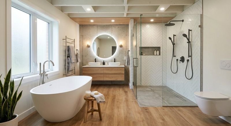 Basement Bathroom Remodeling in Milwaukee County, WI
