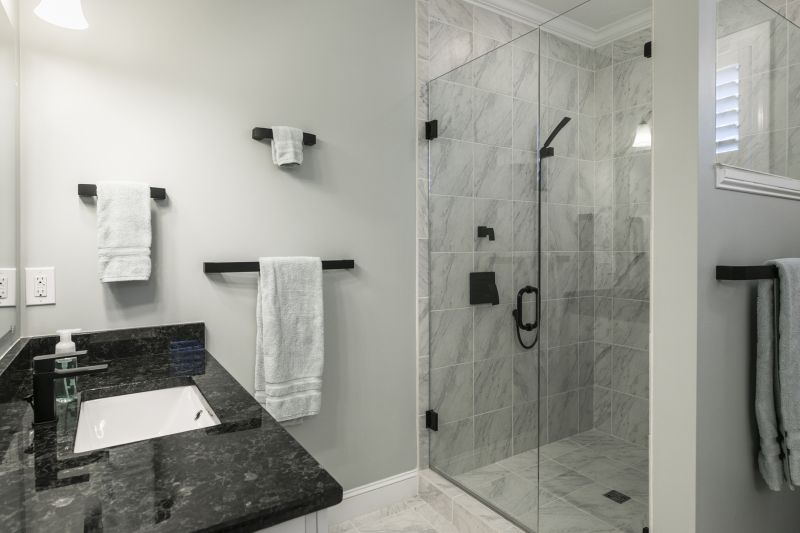 Granite Shower Installation in Milwaukee County, WI