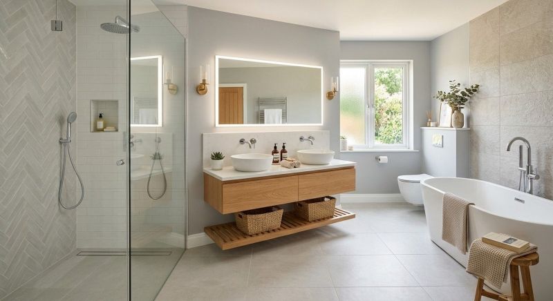 Luxury Bathroom Installation in Milwaukee County, WI